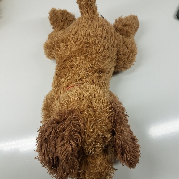 Bear Plush Toy, Dog Plush Toy, Squirrel Plush Keychain, Lot of 3 Stuffed Animals - Picture 3 of 15